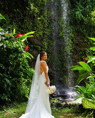 waterfall wedding