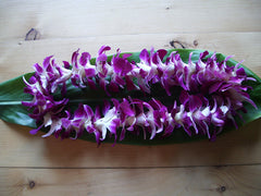 orchid lei