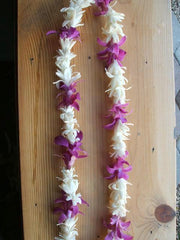 tuberose/orchid lei
